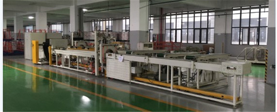 JINGLIN GG800 Horizontal Wrapping Machine Steel& Copper  Overlap Scope 10%-90% Conveying Speed 10m-20m/Min