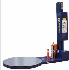 Stretch Film Pallet Wrapper Packing Machine Automatic Heavy Duty PLC Control 0.37KW