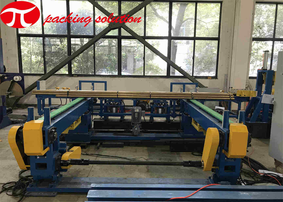 Automatic Copper Coil Packing Line 20-40mm Tube Packaging Line 380V 50Hz