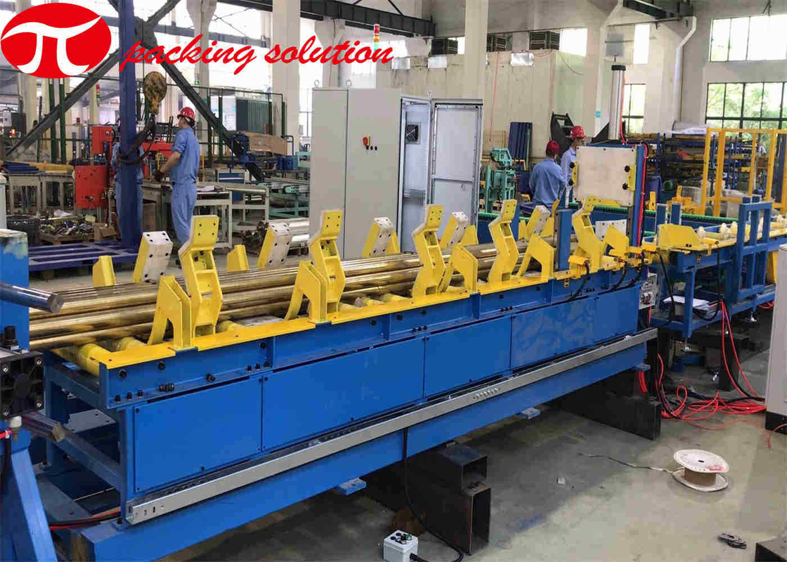 Automatic Copper Coil Packing Line 20-40mm Tube Packaging Line 380V 50Hz