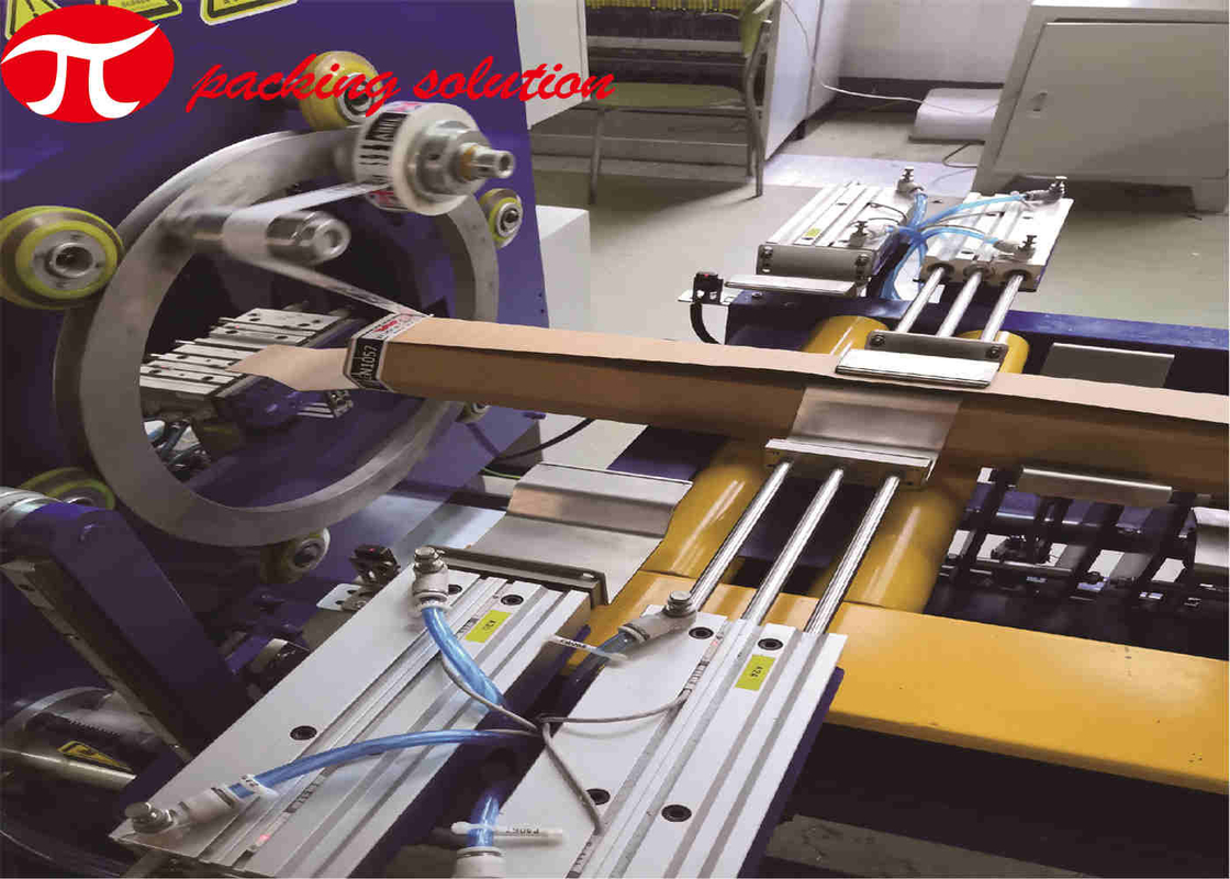 Horizontal Automatic Packaging Line Copper Tube Bar Bundle Packing Machine