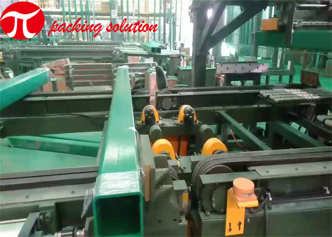 Automatic Steel Tube Packing Machine 200-800mm Plastic Pipe Stainless Tube Packing Machine