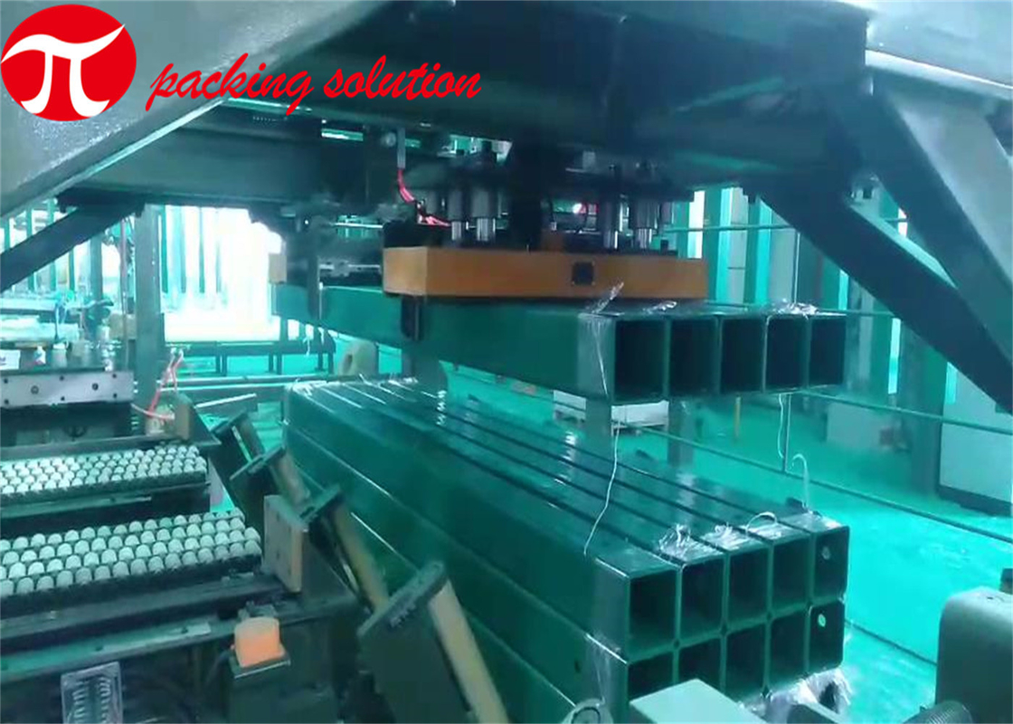 Automatic Steel Tube Packing Machine 200-800mm Plastic Pipe Stainless Tube Packing Machine