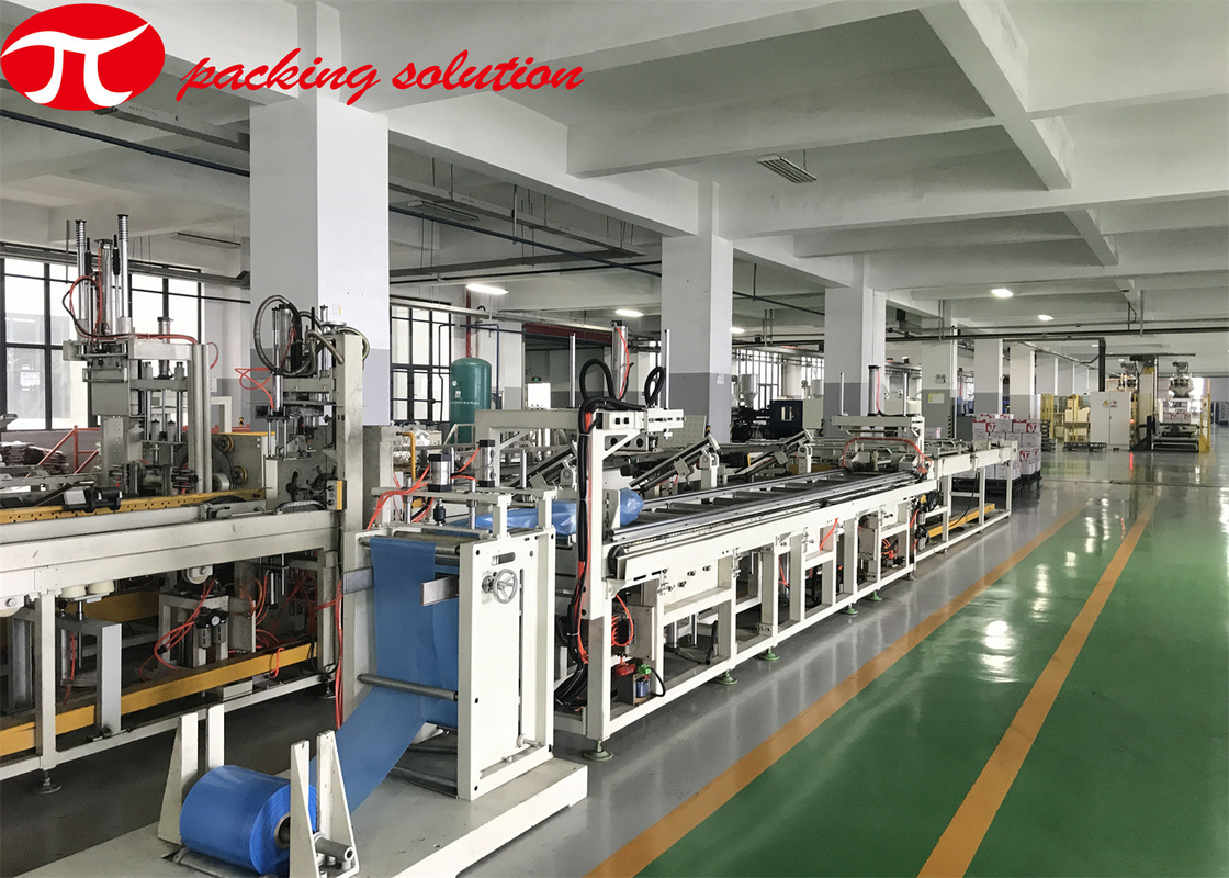 Plastic Film Steel Tube Bagging And Bundling Packing Machine  220V 20mm-80mm Diameter