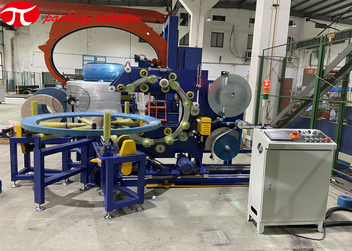 800mm Horizontal Aluminum Coil Wrapping Machine​ 380V 50HZ CE Approved