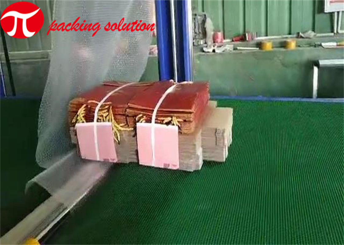 100r/Min Horizontal Wrapping Machine , DustProof Horizontal Stretch Wrapper High Efficiency