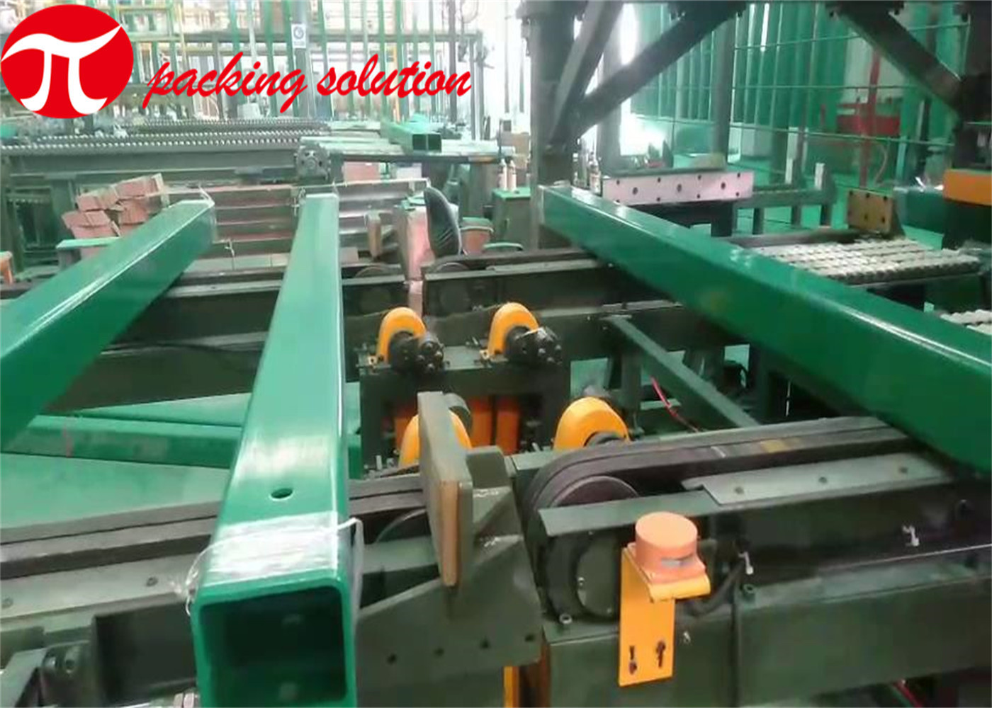 Automatic Steel Tube Packing Machine 200-800mm Plastic Pipe Stainless Tube Packing Machine