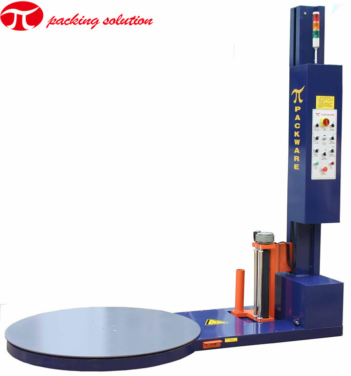PLC Control High Efficiency Industrial Pallet Wrapping Machine 2000KG Load Weight