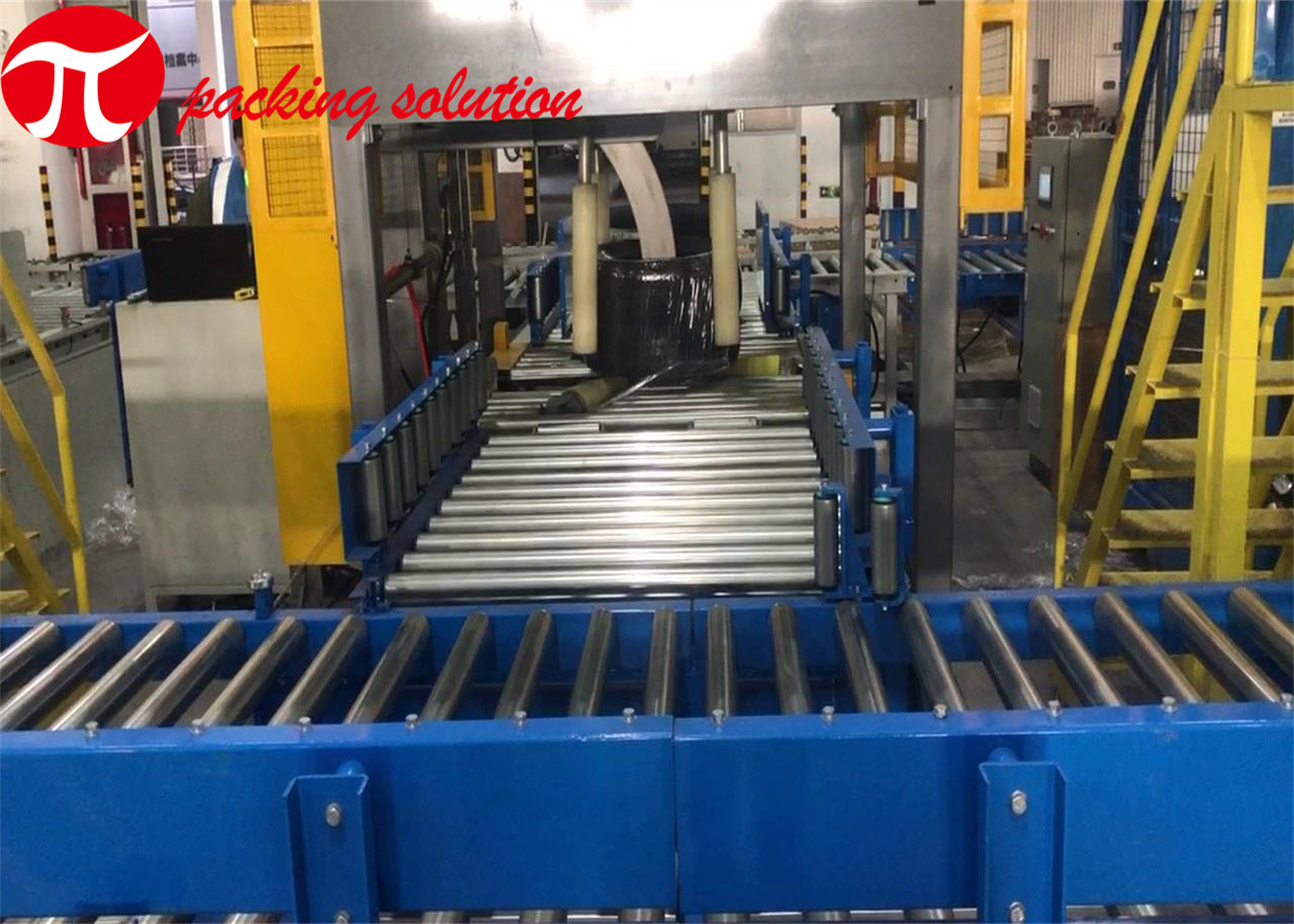 Stretch Film Tyre Packing Machine Full Automatic 2 Tire Wrapping Machine Horizontal 90r/Min
