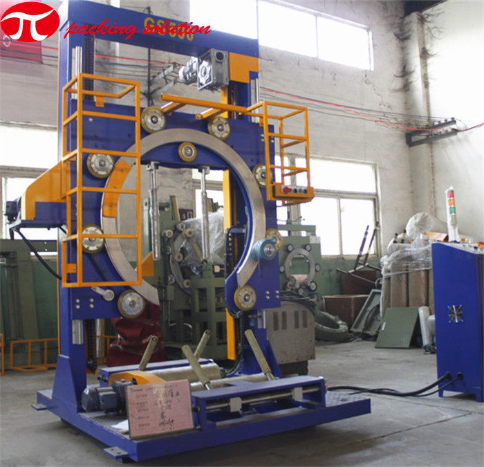 Galvanized Steel Wire Packing Machine Automatic 4m/Min GS500 1.5KW Electric Driven